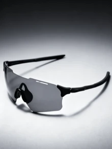 1pc/2pcs Men's Sports Fashion Glasses With Reflective Lenses - Outdoor Cycling Eyewear, Fashion Color Block Design For Hiking Camping ,Very Y2k, Elegant, Versatile, Great For Travel, Party, Beach,Vacay Vibes, Driving, Business, Thanksgiving And Christmas Gifts - White - Ice Blue - View 3