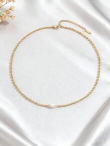 1 Set Fashionable Vintage Multi-Layer Necklace Jewelry Set, Unique Heart-Shaped Beaded Chain Necklace, Bean Necklace, Heart Pendant Necklace, Suitable For Single Or Layered Wear, Quality Plating, Women's Accessory, Gift Jewelry