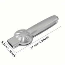 1/2件装不锈钢坚果剥壳器 - 适用于栗子、贝类、坚果的剥壳和开壳，适合房车露营 - 耐用不锈钢设计