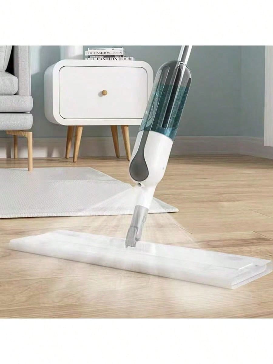 Multifunctional Spray Mop, Wet & Dry Use - Static Dust Removal, Suitable For Bathroom, Living Room, Kitchen, Bedroom - Includes 1 Mop Head - Multicolor - View 1