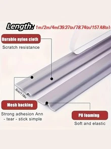 1pc Window And Door Seals: Self-Adhesive Waterproof, Dustproof, Insect-Proof, Soundproof, And Weatherproof Tape. Door Insulation, Multi-Purpose Barrier, Versatile Seal, Flexible Sealant, Long-Lasting Durable Strip, Waterproof Sealant, Insulation Tape, Draft-Proofing, Suitable For Tenants And Contractors. - Multicolor - View 11