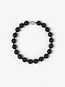 1 pieza Collar hecho a mano de estilo bohemio retro con cuentas geométricas redondas de acrílico, cuerda anudada y broche de metal, adecuado para la playa, vacaciones, regalo - Collar con cierre de marinero anudado a mano en resina de aleación - Ver 24