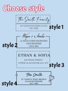 Customized Stamp, Wedding Stamp, Personalized Name Stamp, Customized Address Stamp, Large Square Personalized Paper Bag Sealing Stamp, Customizable Signature Stamp, Christmas, Christmas Gift, Bride And Groom, Party, Reusable, Envelope, Backpack, Gift Packaging - Style a - View 6