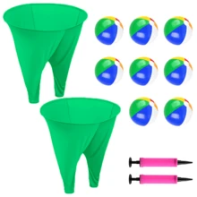 Grandma Pants Yard Games, Grandma Pants Outdoor Games 2026-Extra Large Pants With 4 Bouncy Balls And Air Pump, Backyard Parties, Adult Track Day Fun Activities, Birthday Christmas Parties Backyard Gatherings Outdoor Toss Games - Multicolor - View 12