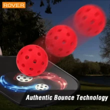 Pickleball 74MM Durable 40 Holes Outdoor 6Pcs Pickleballs 26g Outdoor For Competition Pickleball Packs Of Pickleballs