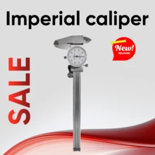 6 Inch Digital Caliper Made Of Premium Stainless Steel, Durable And Corrosion Resistant. Displays Precise Inch Measurements (Inch/Fraction), No Metric Conversion Needed. Ergonomic Thumb Roller, Non-Slip Grip, And Scratch-Resistant Jaws Ensure Smooth Operation. Suitable For Workshop Conditions. Ideal For Measuring Internal/External Dimensions, Depth And Steps, Unparalleled Accuracy To 0.001 Inch. - Silver - View 1