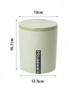 New Desktop Trash Can, Compact & Lightweight, Thick PP Material, Easy Flip-Top Waste Bin For Home Use - Multicolor - View 2