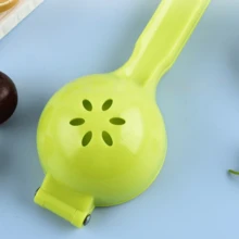 1pc Eating Handheld Lime Squeezer, Manual Citrus Juicer For Cooking Baking & Cocktail Making, 22*7.5cm/8.66*2.95., Green,Christmas Present - Green - View 7