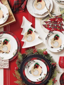 1 Set Christmas Candle Gift Box | Suitable For Family Gatherings, Parties, Couples Dates, Holidays And Birthday Celebrations, Christmas Decorations, Banquet Table Home Decor, Holiday Decorative Ornaments - Multicolor - View 4