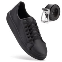 Sapato preto + Cinto