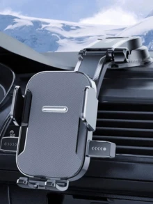 1 pieza Nuevo soporte para teléfono con ventosa y montaje ajustable para rejilla de ventilación del coche, compatible con iPhone y teléfonos Android, regalo para cumpleaños, familia y amigos para un soporte de teléfono en la rejilla de ventilación del coche, accesorios para coche