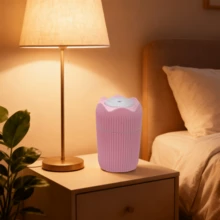 Humidificador con cambio de color para montar en vehículos, nebulizador portátil USB, función de apagado automático, apto para su uso en dormitorios, salones y oficinas. - Negro - Ver 4