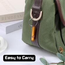 (7 peças) Apito de emergência em alumínio com chaveiro, apitos de leves e resistentes para camping, caminhadas, caça, esportes ao ar livre e situações de emergência, 7 cores - Multicolorido - Ver 8