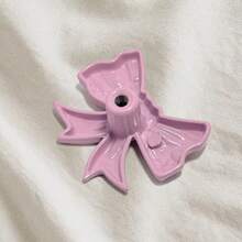 5个现代创意水钻蝴蝶结橱柜抽屉拉手 - 淺粉色 - 查看 5