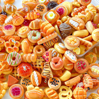 10/15/20pcs Simulation Cookie Toast Bread Cute Design Resin Charms For DIY Crafts - Assorted Miniature Biscuit Embellishments For Hair Accessories, Keychains, Phone Cases, Cup & Shoe Decor, Scrapbooking, Jewelry Making