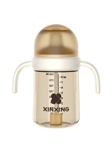 Baby Sippy Cup With Straw, Anti-Choke Spout Cup For Infants - White - View 14