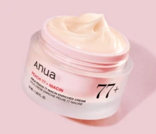 Anua Peach Niacinamide Cream, Face Moisturizer For Dry Skin With Vitamin B12, Collagen, Ceramide, Panthenol, Korean Skin Care For Glass Skin (50ml, 1.69 Fl.Oz.) - Tùy chọn đơn - Xem 2