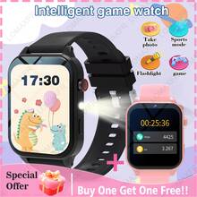 1.83英寸智能手表，新款儿童智能手表，升级版游戏智能手表，适合青少年和儿童，支持闹钟、计步器、秒表、手电筒、计算器、游戏、拍照等功能，可作为礼物赠送。