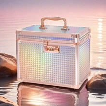 1 Hộp đựng đồ trang điểm di động đa năng có hai ngăn, Hộp đựng đồ trang điểm chuyên nghiệp rộng rãi được thiết kế cho mỹ phẩm và dụng cụ làm móng, Hộp đựng đồ trang điểm tiện lợi lý tưởng khi đi du lịch, ở nhà và những dịp đặc biệt, Món quà hoàn hảo cho những người đam mê làm đẹp và nghệ sĩ trang điểm, Giải pháp lưu trữ thời trang và tiện dụng cho tất cả các vật dụng làm đẹp thiết yếu của bạn - Nhiều màu - Xem 14