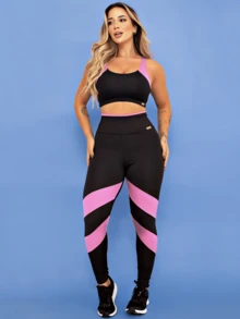 TARELLES Women Sports Sets - 淺粉色 - 查看 8