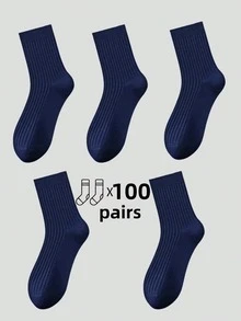 5 Pairs Thick Striped Mid-Calf Leg Warmers, Comfortable Casual Leg Warmers For Men And Women, Suitable For Leisure, Home, Outdoor Sports, Soft And Thick Winter Leg Warmers For Daily Life, Warm Christmas Gift For Dad, Unisex, Suitable For Cold Weather, Long Leg Warmers, Thick Winter Leg Warmers, Suitable For All Year Round Use [5/10/15/20/30/40/50/100 Pairs] [The Picture Is Beautified, And There May Be Some Differences Between The Actual Product And The Picture, Which Is A Normal Phenomenon]