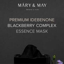 Mary&May قناع الجوهر المركب بالتوت الأسود الأيديبينون 400 جرام، الشباب والإشراق - توت - مشاهدة 6
