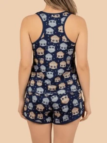 FEMINNITA Baby Doll Isabel Swimming Tank Top - Marine - View 4