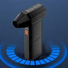 New Violent 130000 RPM Brushless Motor Powerful Blower High Speed Dust Blower Fan Pocket Mini Turbo Fan Mini Vacuum Cleaner - màu đen - Xem 6