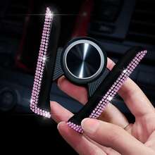 Bling Car Phone Holder, 360 Degrees Adjustable Crystal Auto Mount Holder For Dashboard,Windshield And Air Vent. - Multicolor - View 3