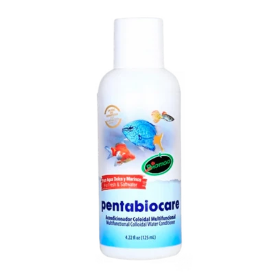 PentaBioCare suplemento bacteriano para acuarios mantiene agua limpia y saludable 125 ml Biomaa biológico acuario peces agua cristalina mantenimiento saludable para pecera bacterias vivas cuidado