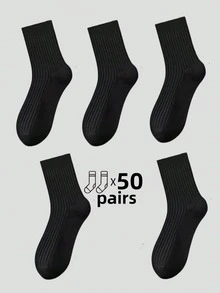 5 Pairs Thick Striped Mid-Calf Leg Warmers, Comfortable Casual Leg Warmers For Men And Women, Suitable For Leisure, Home, Outdoor Sports, Soft And Thick Winter Leg Warmers For Daily Life, Warm Christmas Gift For Dad, Unisex, Suitable For Cold Weather, Long Leg Warmers, Thick Winter Leg Warmers, Suitable For All Year Round Use [5/10/15/20/30/40/50/100 Pairs] [The Picture Is Beautified, And There May Be Some Differences Between The Actual Product And The Picture, Which Is A Normal Phenomenon]