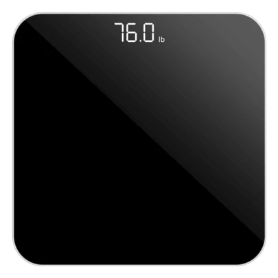 Scale For Body Weight, Digital Bathroom Scale With Backlit LED Display, Batteries Included,Capacity Up To 400 Lbs,High Precision Measurements,White/Black