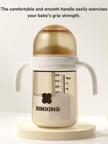 Baby Sippy Cup With Straw, Anti-Choke Spout Cup For Infants - White - View 9