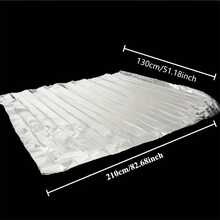 2/4/6 piezas Mantas térmicas de emergencia extra grandes, a prueba de viento, impermeables, resistentes al frío, de 210*130cm - Hechas de lámina de aluminio ligera con capa de aislamiento gruesa, adecuadas para supervivencia en clima frío extremo, portátiles y convenientes, ideales para camping al aire libre, senderismo, trekking, viajes familiares y refugio en clima frío. - Multicolor - Ver 10