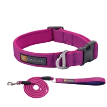 Adjustable Dog Collar And Leash Set, Suitable For Small, Medium And Large Dogs, Heavy Duty Yet Soft And Skin-Friendly - Multicolor - View 10