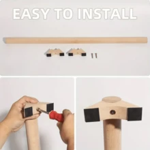 1pc Wooden Balance Board, Wooden Balance Training To Exercise Ankles And Soles