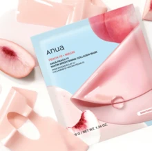 Anua Peach 70 Niacin Brightening Collagen Mask, Overnight Face Mask For Glass Skin, Niacinamide, Collagen Facial Mask, Glow Up With Hydration, Natural Color, Korean Skin Care (38g, 4ea) - Quả đào - Xem 2