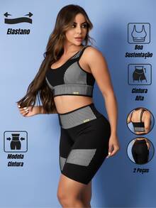 TARELLES Women Sports Sets - Blanco - Ver 8
