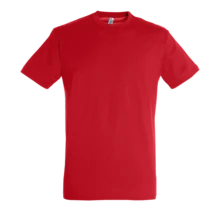 THEGEWA PACK OF 10 T-SHIRTS, ASSORTED COLORS: BLACK, WHITE, AND MORE COLORS, LIGHT AND COOL. Plain, Regular, Asymmetrical, Spring Festival, MULTICOLOR - Red - View 7