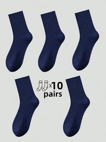 5 Pairs Thick Striped Mid-Calf Leg Warmers, Comfortable Casual Leg Warmers For Men And Women, Suitable For Leisure, Home, Outdoor Sports, Soft And Thick Winter Leg Warmers For Daily Life, Warm Christmas Gift For Dad, Unisex, Suitable For Cold Weather, Long Leg Warmers, Thick Winter Leg Warmers, Suitable For All Year Round Use [5/10/15/20/30/40/50/100 Pairs] [The Picture Is Beautified, And There May Be Some Differences Between The Actual Product And The Picture, Which Is A Normal Phenomenon]