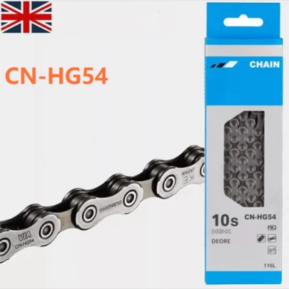 For ​Shimano Deore HG54 10 Speed Chain MTB Bike HG-X 116 Links Chain Quick Link