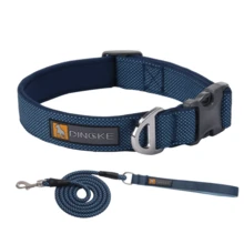 Adjustable Dog Collar And Leash Set, Suitable For Small, Medium And Large Dogs, Heavy Duty Yet Soft And Skin-Friendly - Multicolor - View 17