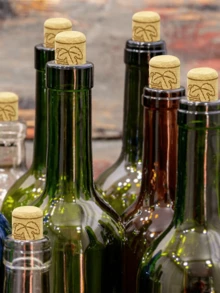 10/30/50pcs, Tapered Cork Plugs, Premium Bottle Corks, Small Wine Bottle Cork Stoppers, Replacement Corks Tops, Wooden Beer Bottle Cork, For Bar Home Restaurant Crafts Projects, Halloween And Christmas Party Supplies