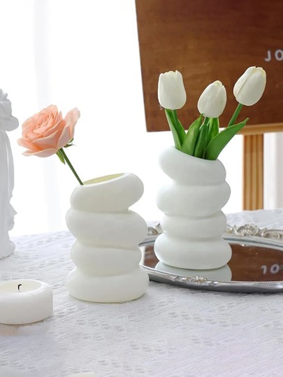 1PC Asymmetrical Shaped ative Vase, Bedroom Or Living Room