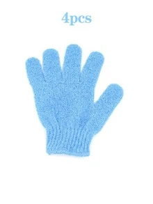 2pcs/4pcs Double-Sided Exfoliating Shower Gloves, Deep Cleaning Body Scrub Mitts, Dead Skin Remover For Bath & Shower - Multicolor - View 11