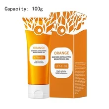 Gel Exfoliante Suave con Enzima de Naranja Alta Actividad - Ilumina Piel Oscura y Rugosa Sin Irritación-100g - Naranja - Ver 8