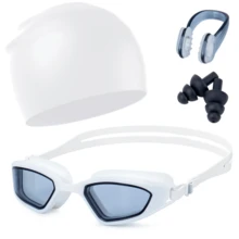 High Definition Waterproof Anti-Fog Swimming Goggles, Professional Racing Goggles Suitable For All Ages - Multicolor - View 5