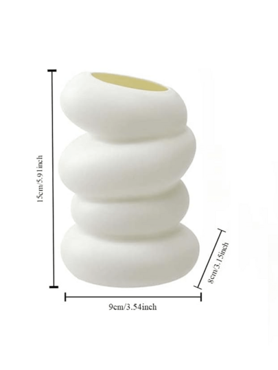 1PC Asymmetrical Shaped ative Vase, Bedroom Or Living Room view 7