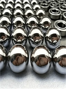 100 peças 6-8mm Esferas de Aço Brilhantes e Precisas, Adequadas para Estilingue, Acessórios de Estilingue, Prática de Tiro ao Alvo, Munição de Estilingue, Tamanho Compacto, Superfície Lisa, Caça com Estilingue, Esportes ao Ar Livre, Munição para Prática de Tiro, Aço de Alta Qualidade, Estrutura Durável, Acessórios de Tiro, Hobby de Estilingue, Suprimentos de Caça para Estilingue Profissional - Prata - Visão 5