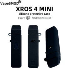 Vaporesso XROS 4 MINI 保护套，适用于 Vaporesso XROS 4 MINI 设备，防滑防摔硅胶全包覆式保护套，皮革材质，防护外壳 - 彩色 - 查看 5